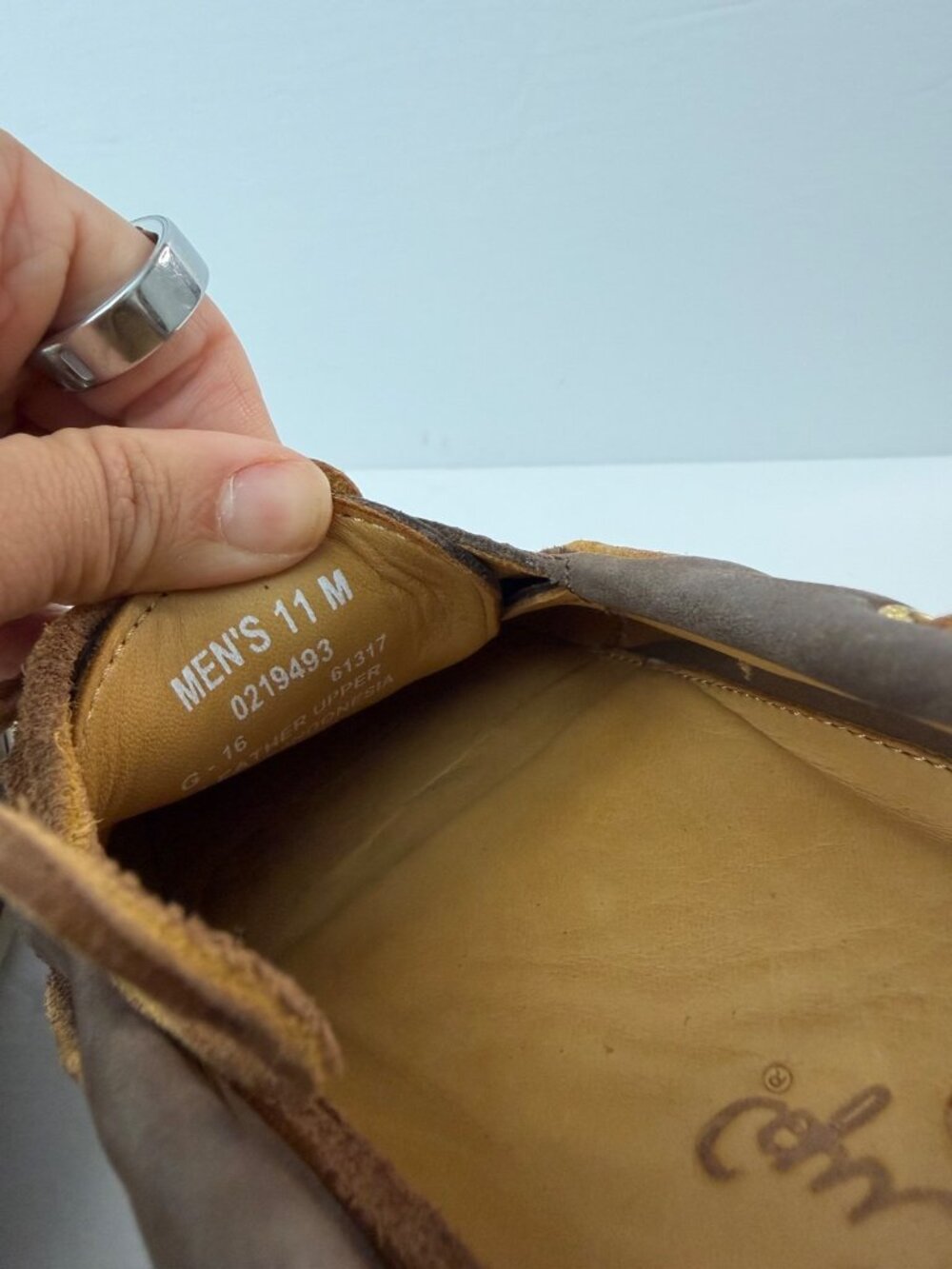 Sperry Men's Gold Cup Authentic Original Boat Shoes 11M Brown Leather Slip On - Picture 10 of 10